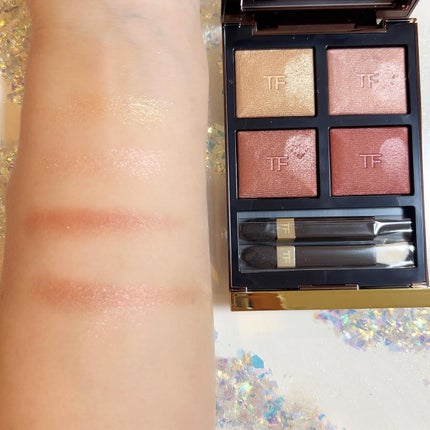 アイ カラー クォード/TOM FORD BEAUTY/アイシャドウパレットを使ったクチコミ(2枚目)