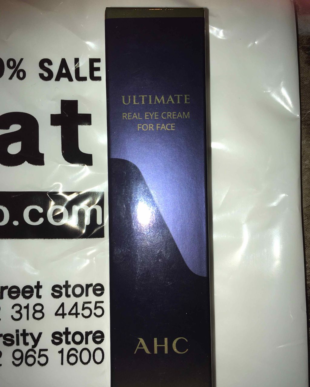 アルティメット リアル アイクリーム フォー フェイス/AHC/アイケア・アイクリームを使ったクチコミ（2枚目）