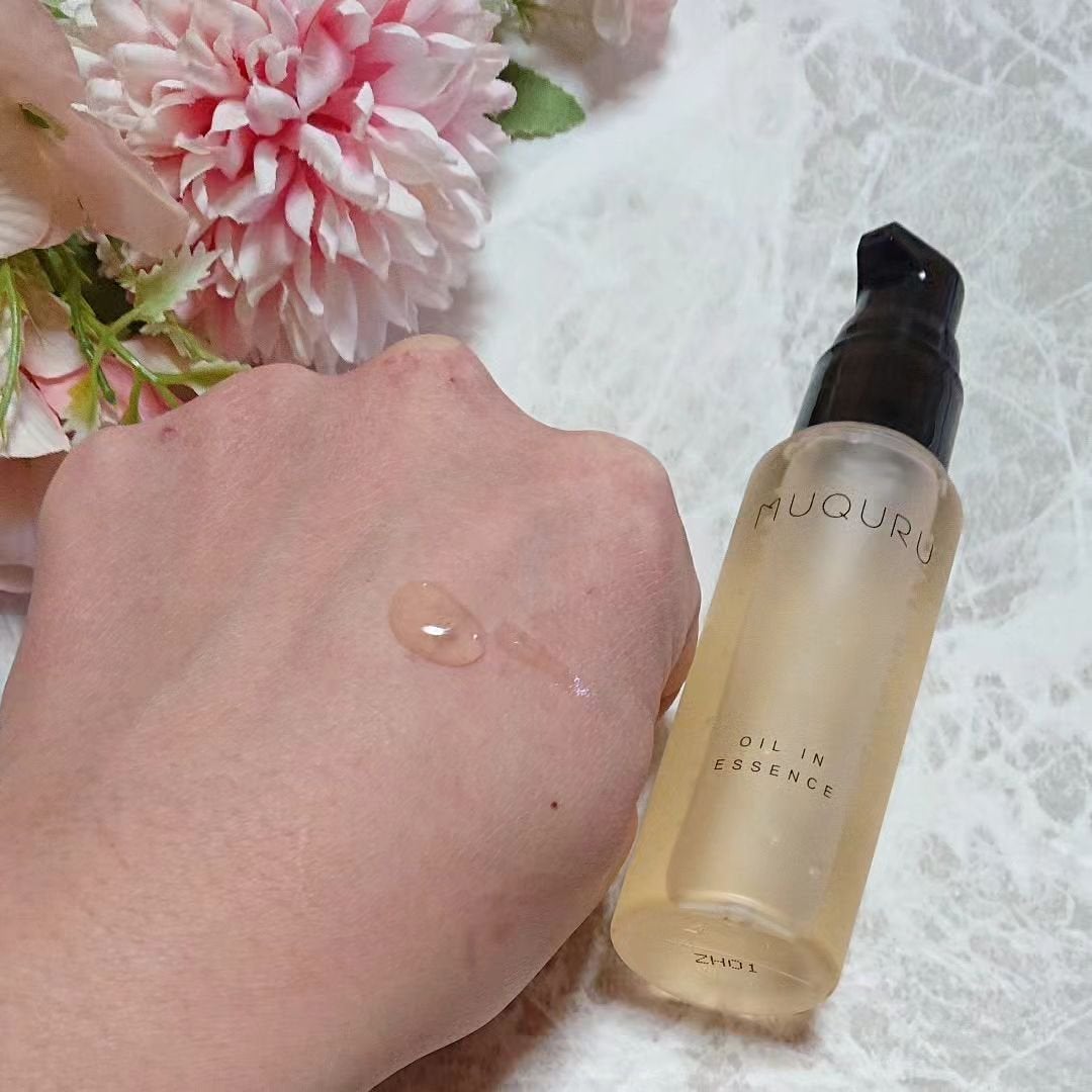 オイルインエッセンス/MUQURU/ブースター・導入液を使ったクチコミ(4枚目)