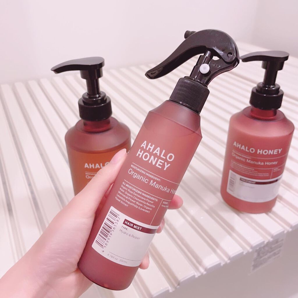 ハイドロ＆リペア ジェントル ヘアミスト/AHALO HONEY/プレスタイリング・寝ぐせ直しを使ったクチコミ（1枚目）