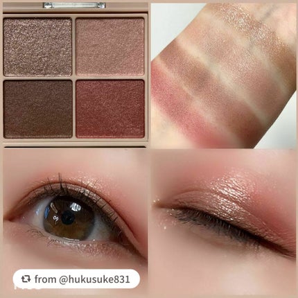シルキースフレアイズ(マットタイプ)/キャンメイク/アイシャドウパレットを使ったクチコミ(6枚目)