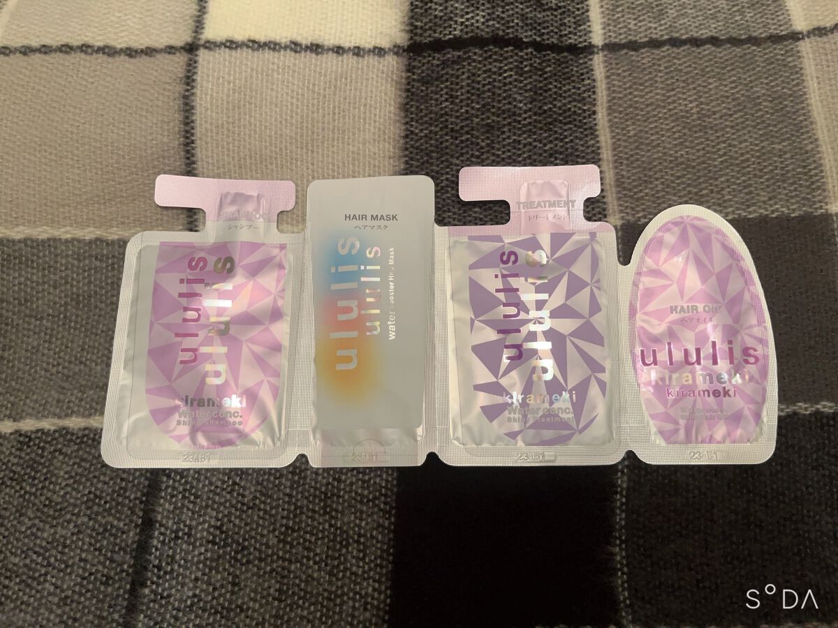 キラメキ ウォーターコンク シャイニー シャンプー/ヘアトリートメント/ululis/市販シャンプーを使ったクチコミ（1枚目）