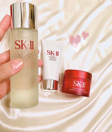 SK-II ピテラTM ユース エッセンシャル セットのクチコミ「久しぶりにSK-IIさんのスキンケアセットを買いました☺️



化粧水が無くなりそうだったの.....」（2枚目）