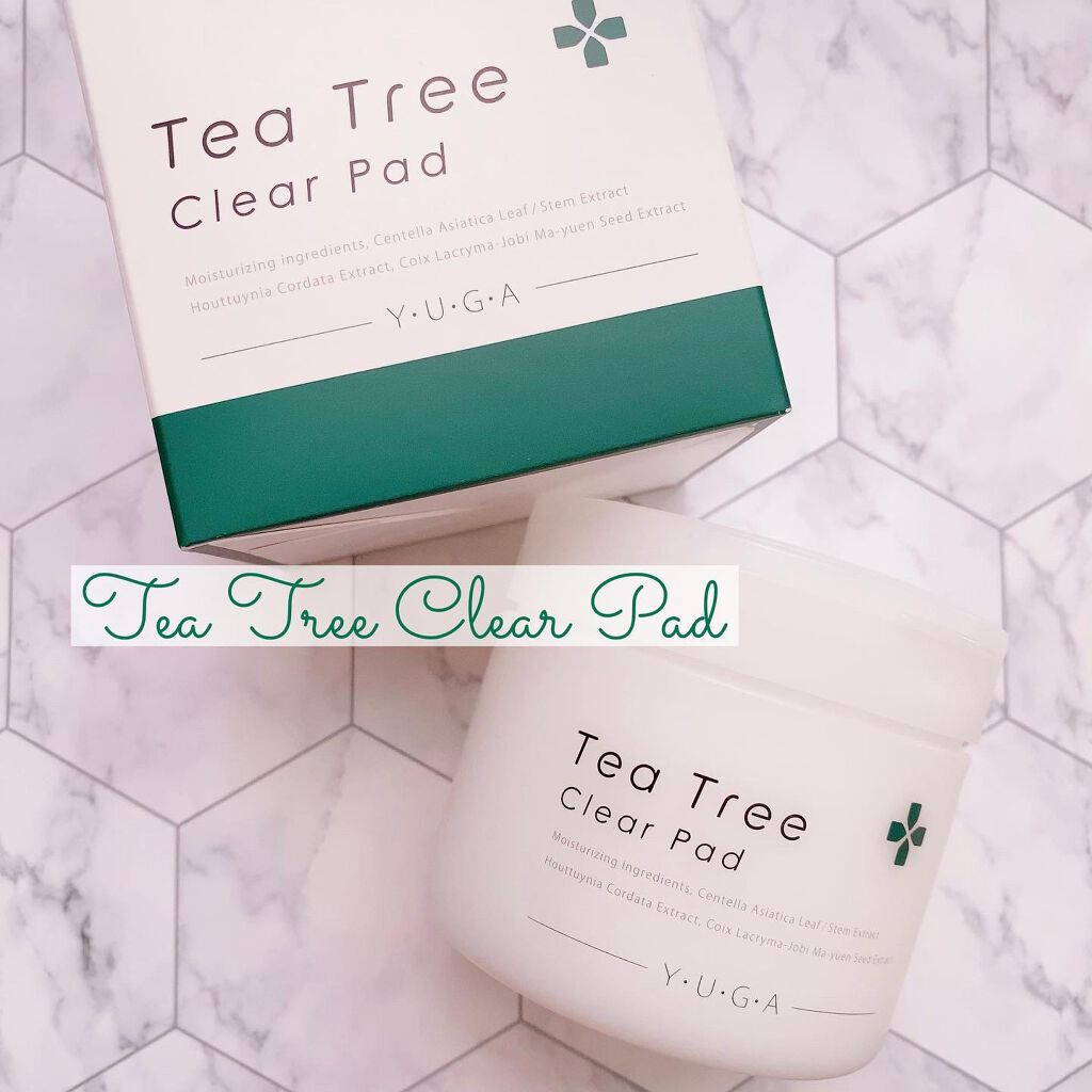 ティーツリークリアパッド/ユーガ/トナーパッドを使ったクチコミ（1枚目）