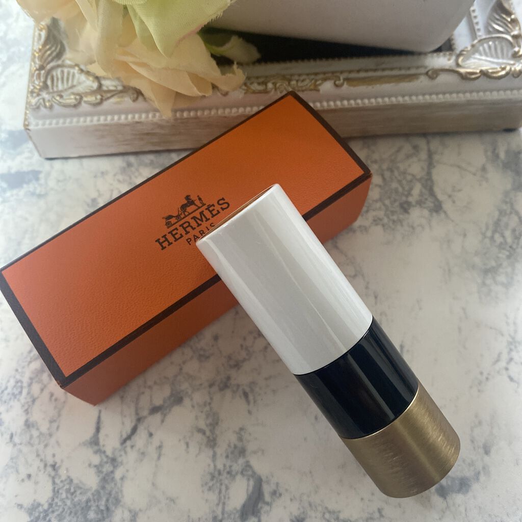 〈ルージュ・エルメス〉 ルージュ ア レーヴル サティネ 21 ローズ・エピセ/エルメス/口紅を使ったクチコミ（1枚目）