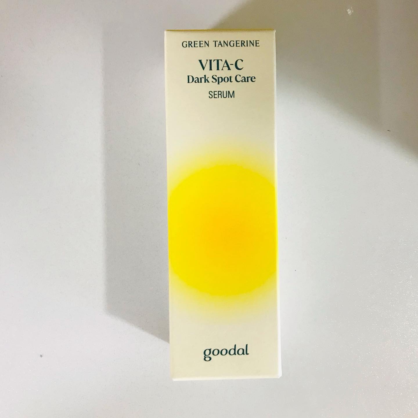 グリーンタンジェリン ビタC ダークスポットケアセラム/goodal/美容液を使ったクチコミ（2枚目）
