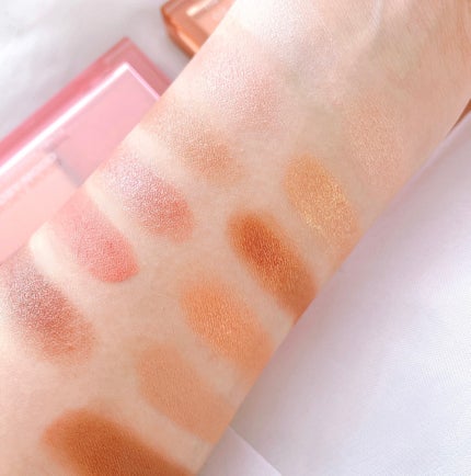 ザ スキン アイシャドウ パレット/perse/アイシャドウパレットを使ったクチコミ(4枚目)