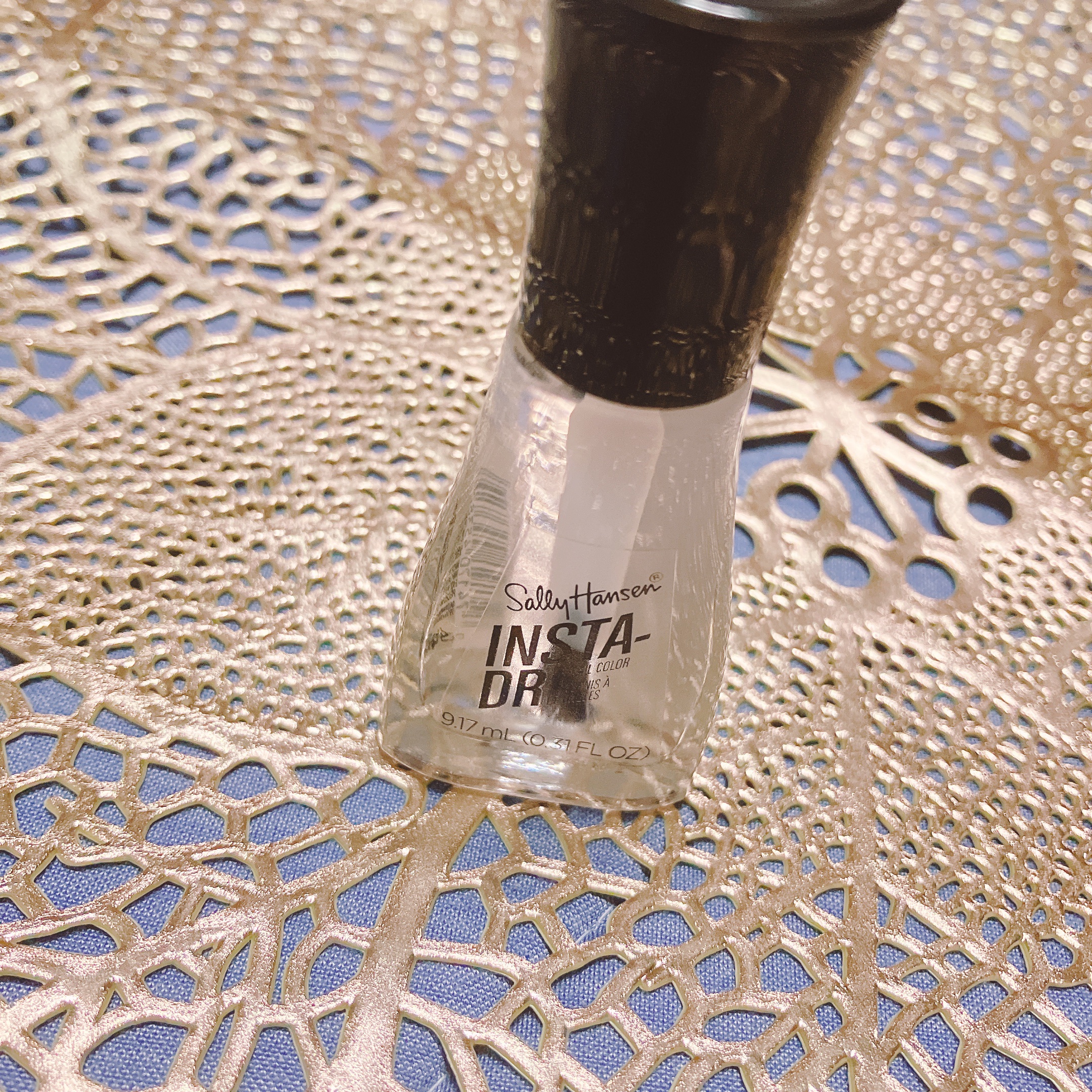 インスタドライ ネイルカラー103 クリアリークイック トップコート/サリーハンセン/ネイルトップコートを使ったクチコミ（1枚目）