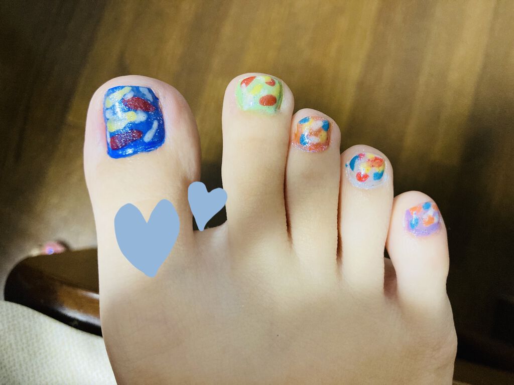 ネイルホリック Vivid color BL908/ネイルホリック/マニキュアを使ったクチコミ（1枚目）