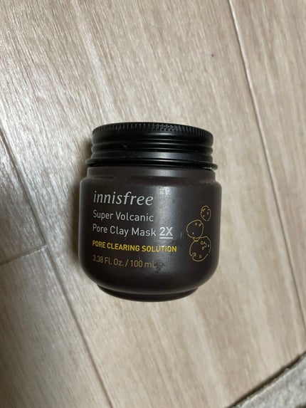スーパーヴォルカニック ポア クレイマスク/innisfree/洗い流すパック・マスクを使ったクチコミ(1枚目)