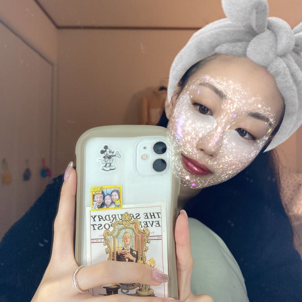 リンクルケア 目もと集中うるおいマスク/肌美精/アイケア・アイクリームを使ったクチコミ(1枚目)