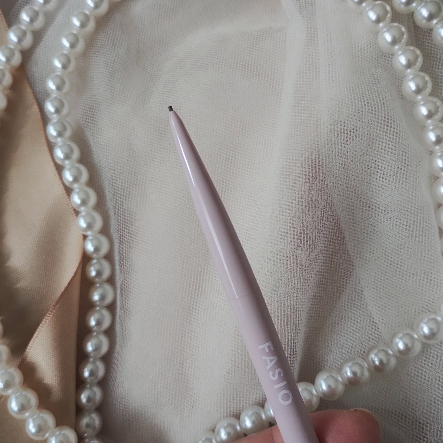 ウォータープルーフ アイブロウ(超極細芯)/FASIO/アイブロウペンシルを使ったクチコミ(2枚目)