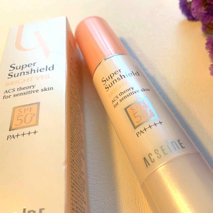 スーパーサンシールド ブライトヴェール/ACSEINE/化粧下地を使ったクチコミ(1枚目)
