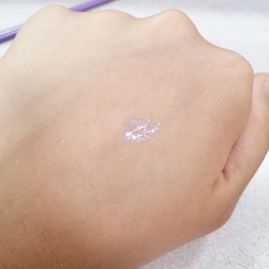 リキッド グリッター シャドウ/rom&nd/グリッターを使ったクチコミ(2枚目)