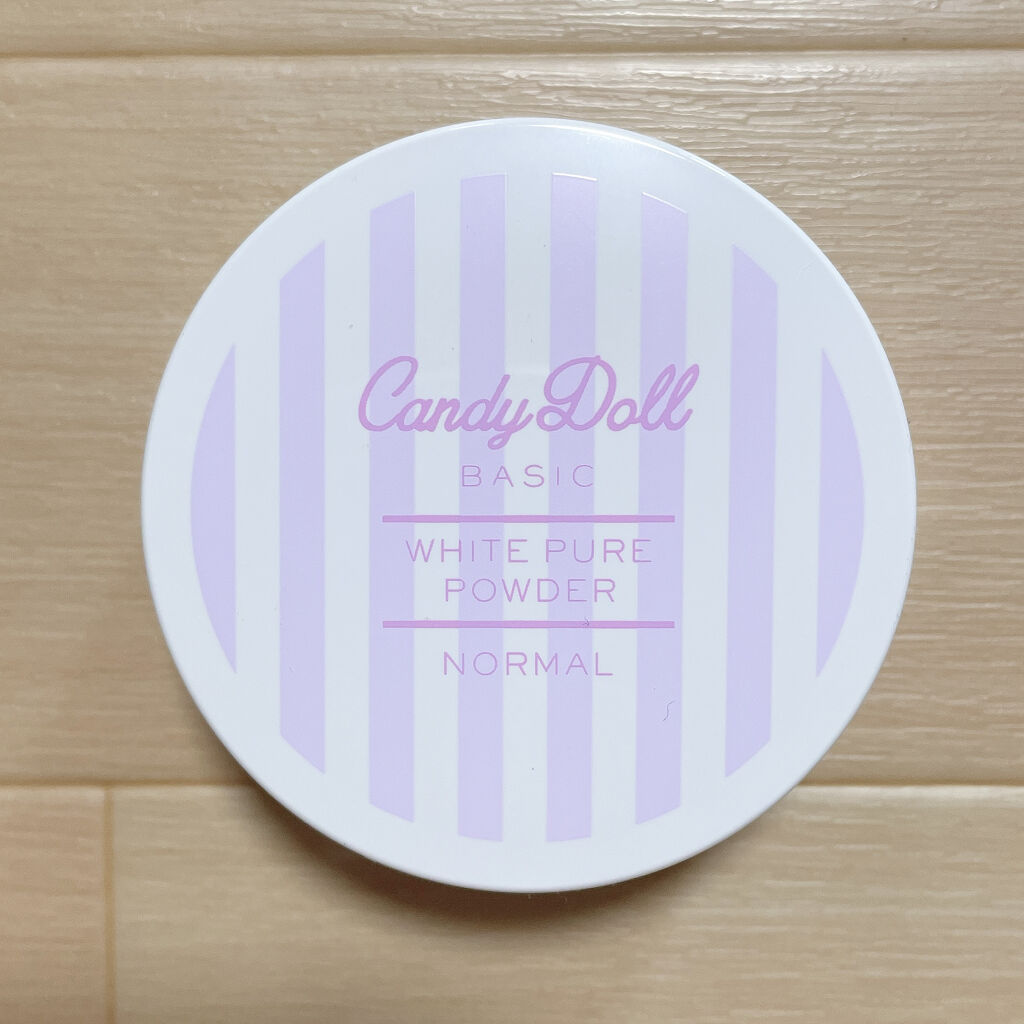 キャンディドール ホワイトピュアパウダー＜ノーマル＞/CandyDoll/ルースパウダーを使ったクチコミ（3枚目）