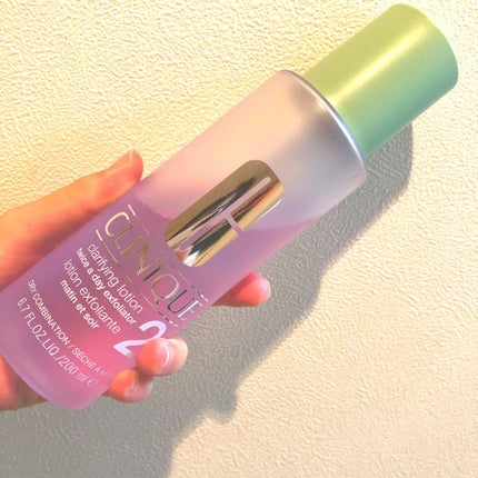 クラリファイング ローション 2/CLINIQUE/拭き取り化粧水を使ったクチコミ(1枚目)