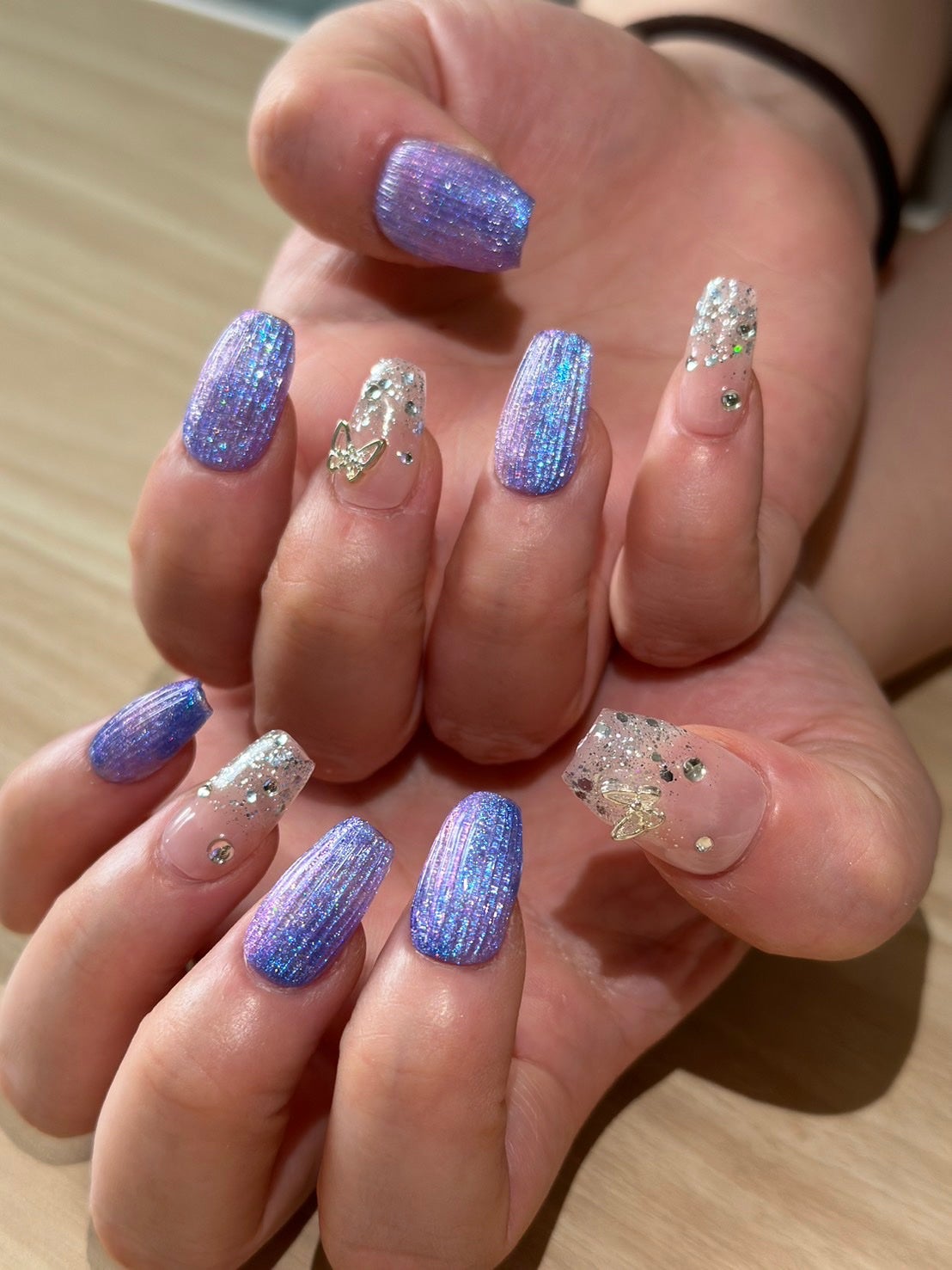 ジェルネイル(ライト対応)/セリア/ジェルネイルを使ったクチコミ(3枚目)