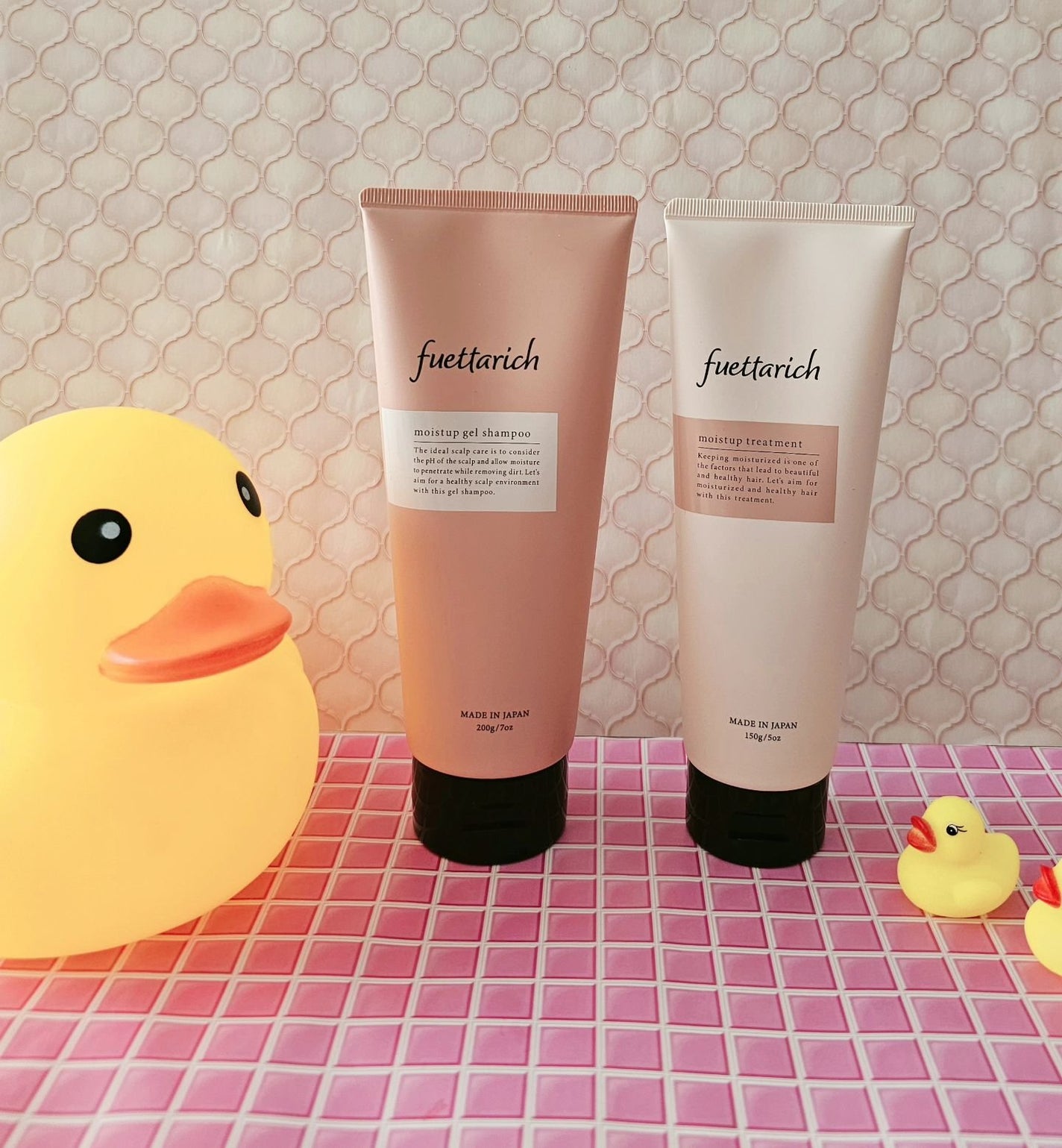 モイストアップ ジェル シャンプー/トリートメント/fuettarich (フエッタリッチ)/サロンシャンプーを使ったクチコミ(2枚目)