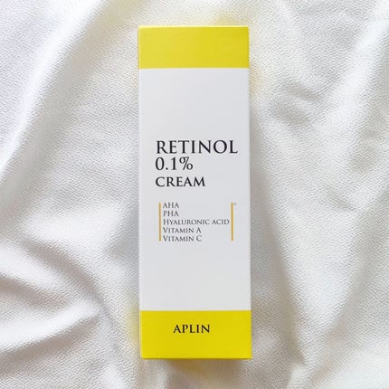 レチノール0.1クリーム/APLIN/フェイスクリームを使ったクチコミ(5枚目)