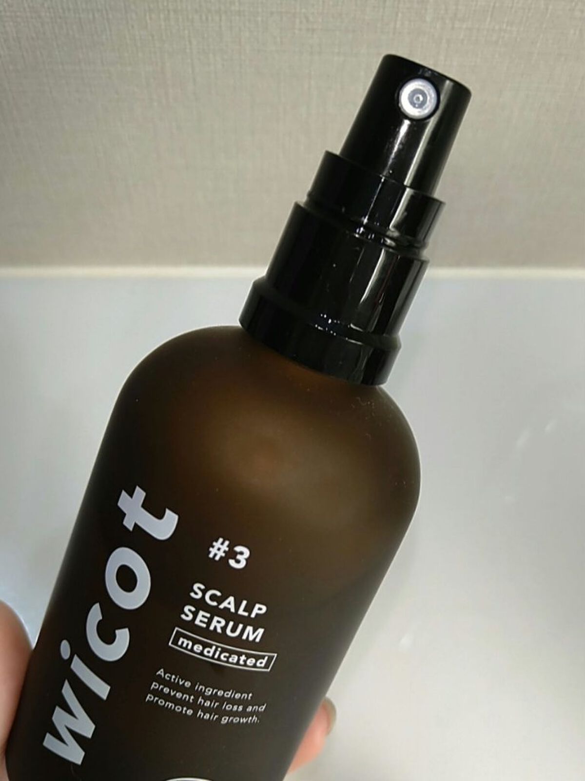 薬用スカルプセラム/wicot/頭皮ローションを使ったクチコミ（2枚目）