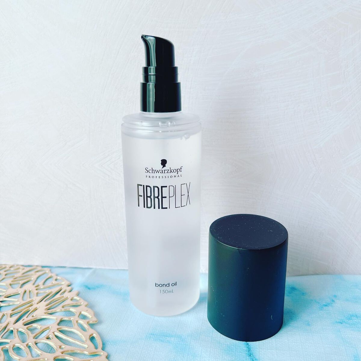 ファイバープレックス ボンドオイル/シュワルツコフ プロフェッショナル/ヘアオイルを使ったクチコミ(2枚目)