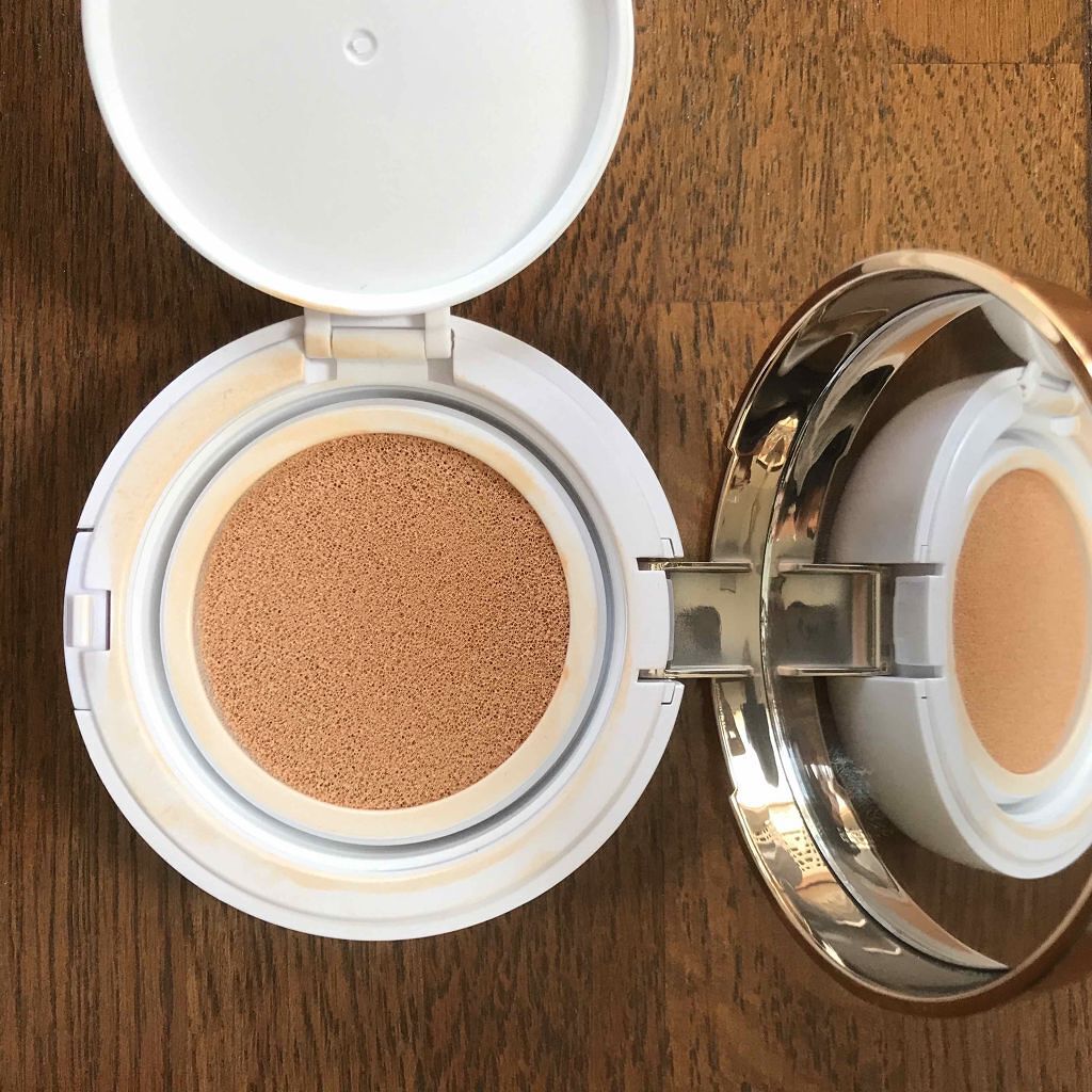 M クッション ファンデーション(モイスチャー)/MISSHA/クッションファンデーションを使ったクチコミ(2枚目)