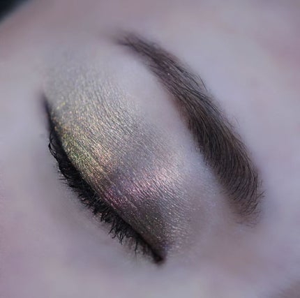 space age highlighter/Kaleidos Makeup/パウダーハイライトを使ったクチコミ(3枚目)