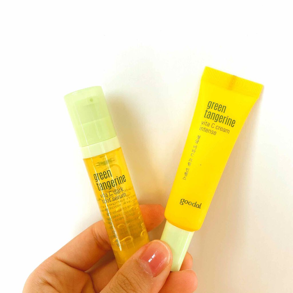 グーダル ビタCクリームインテンス/goodal/フェイスクリームを使ったクチコミ（3枚目）