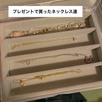 3段式クリアーケース/DAISO/その他化粧小物を使ったクチコミ(4枚目)