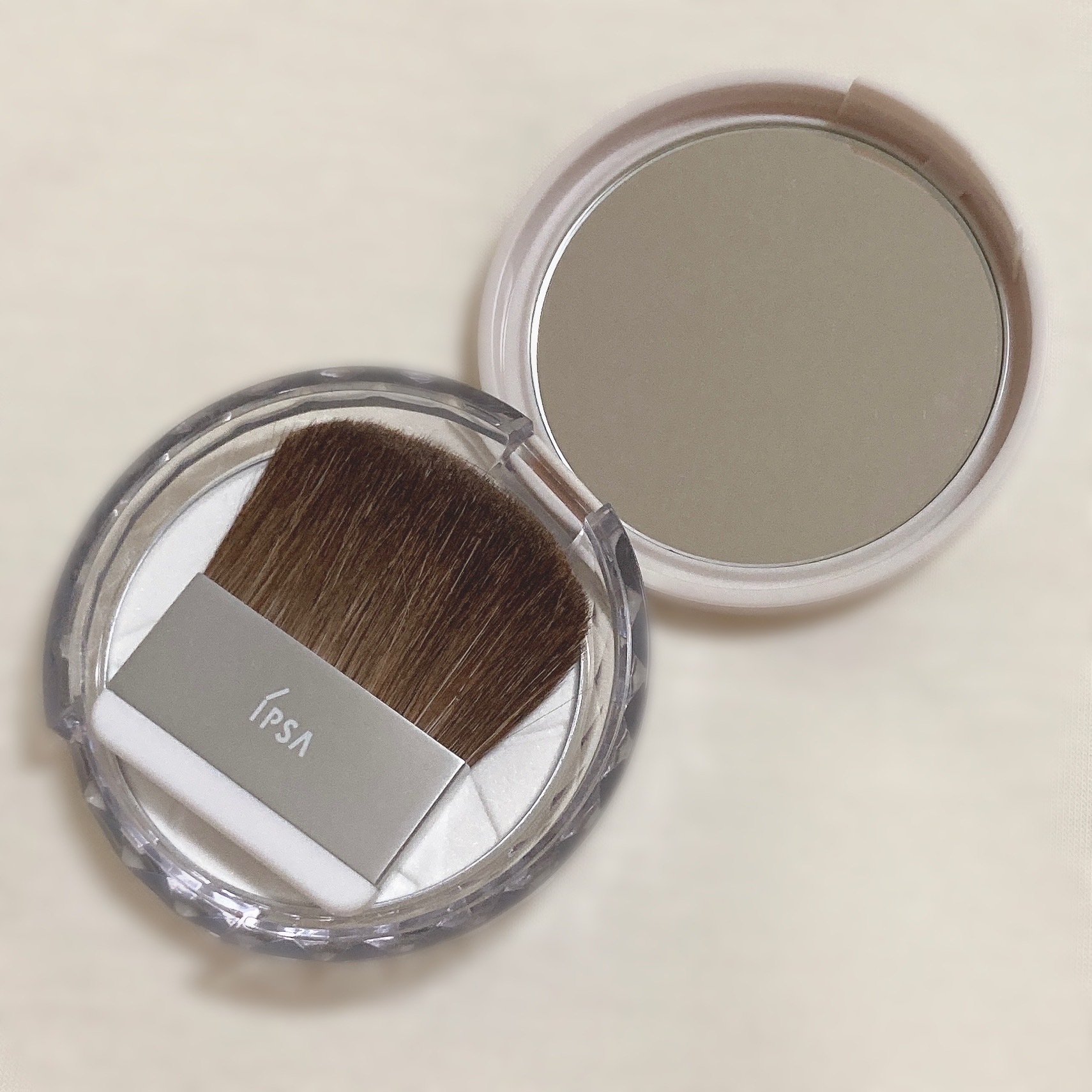 ブラシ（プレストパウダー用)/IPSA/メイクブラシを使ったクチコミ（3枚目）