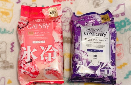 アイスデオドラントボディペーパー アイスフルーティ/ギャツビー/ボディシートを使ったクチコミ(1枚目)