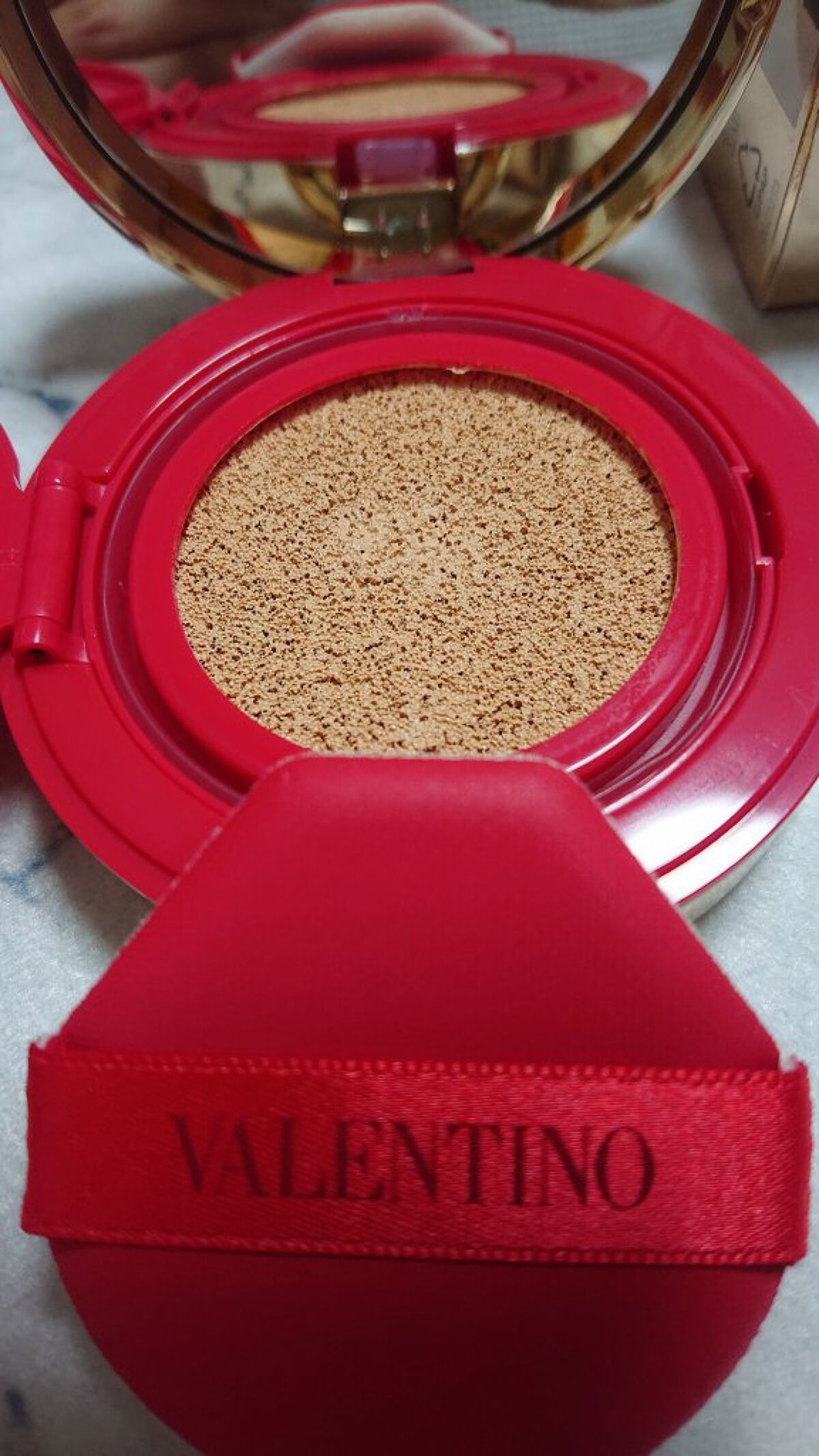 GO クッション LA 1/ヴァレンティノ ビューティ/クッションファンデーションを使ったクチコミ（3枚目）