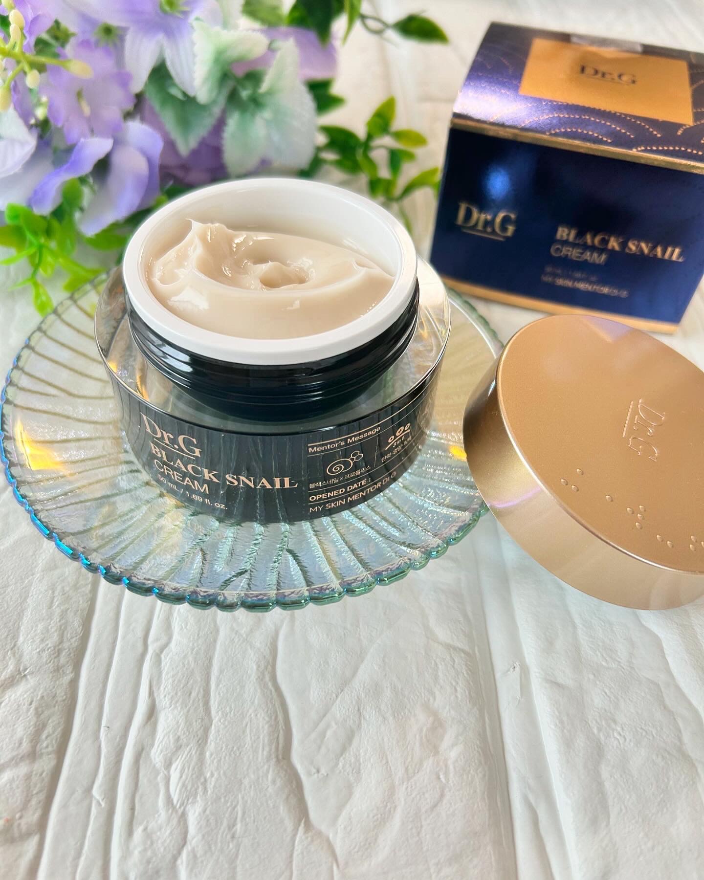 ブラックスネイル クリーム/Dr.G/フェイスクリームを使ったクチコミ（3枚目）