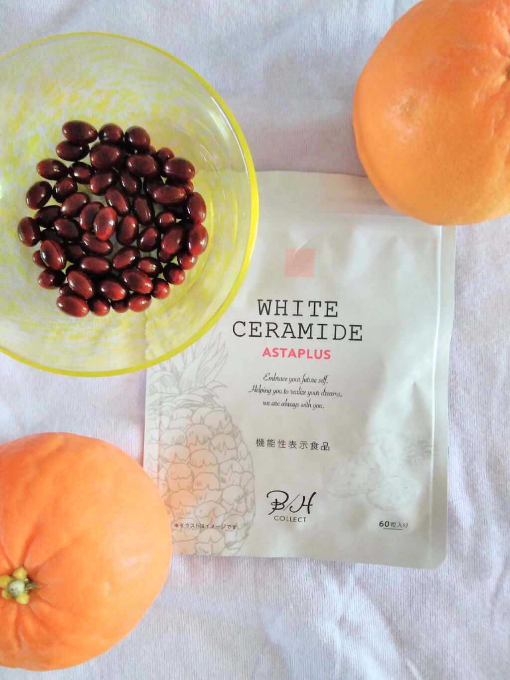 WHITE CERAMIDE ASTAPLUS/B/H COLLECT/美容サプリメントを使ったクチコミ（2枚目）