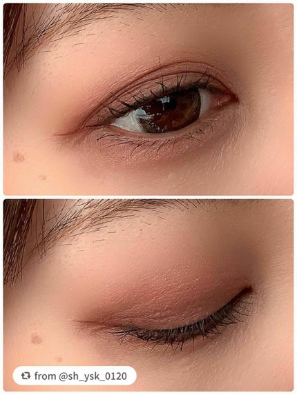 トーンアップアイシャドウ/CEZANNE/アイシャドウパレットを使ったクチコミ(6枚目)