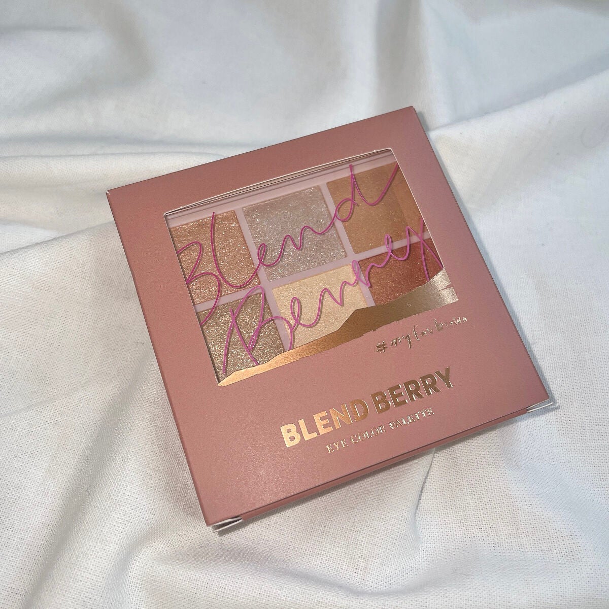 オーラクリエイション/BLEND BERRY/アイシャドウパレットを使ったクチコミ(9枚目)