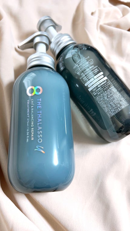 エイトザタラソ ユー CBD&リフレッシング クレンズ 美容液シャンプー/CBD&バランシング ダメージリペア 美容液ヘアトリートメント/エイトザタラソ/市販シャンプーを使ったクチコミ(1枚目)