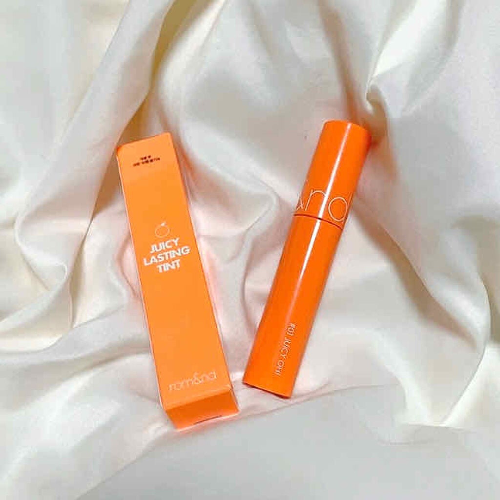 ぐで on LIPS 「rom&ndジューシーラスティングティント#01juicyoh..」(1枚目)