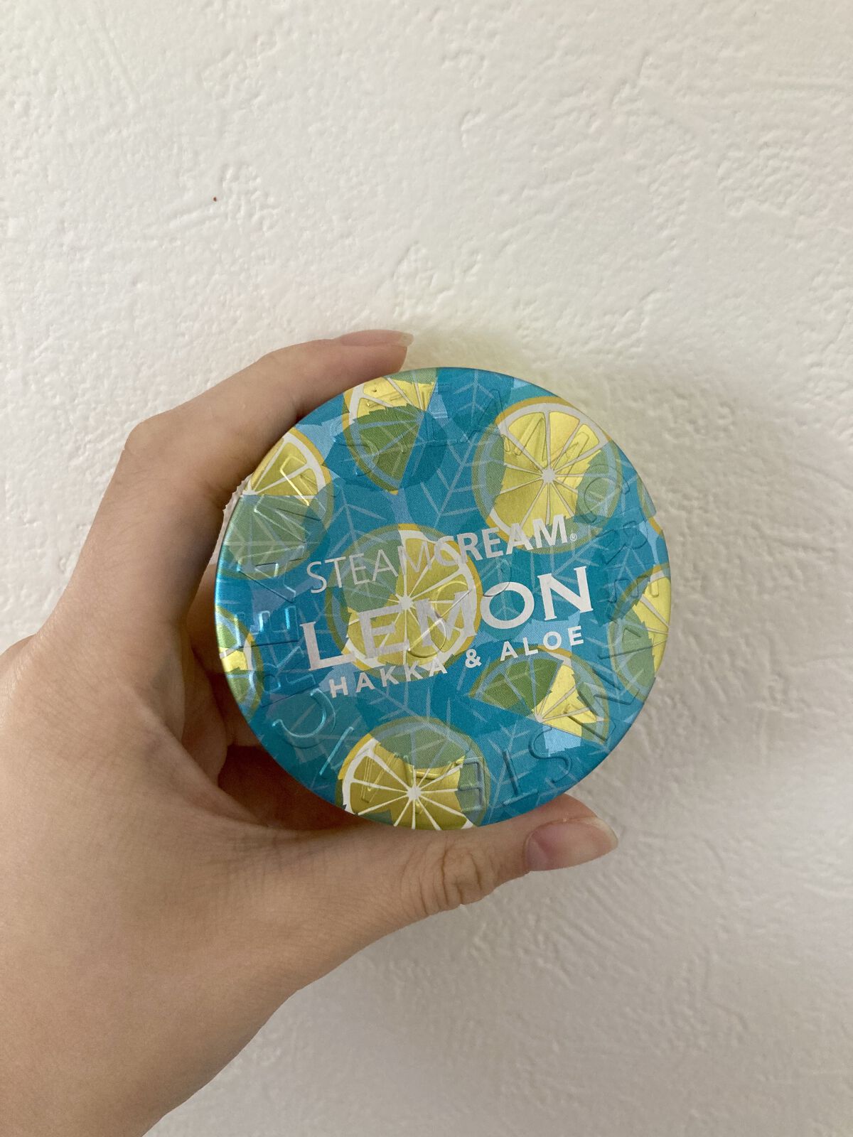 スチームクリーム ハッカ＆アロエ レモン/STEAMCREAM/ボディクリームを使ったクチコミ（1枚目）