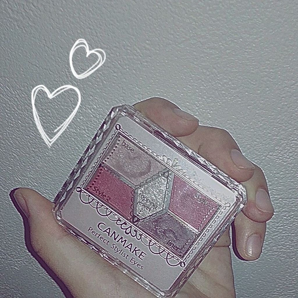 【旧品】パーフェクトスタイリストアイズ/キャンメイク/アイシャドウパレットを使ったクチコミ（1枚目）