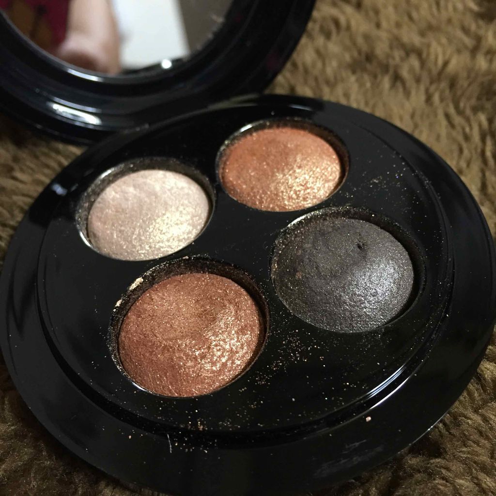 ミネラライズ アイシャドウ×4 グリマー オブ ゴールド/M・A・C/アイシャドウパレットを使ったクチコミ（1枚目）