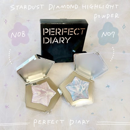 スターダストダイヤモンドハイライトパウダー/PERFECT DIARY/パウダーハイライトを使ったクチコミ(1枚目)
