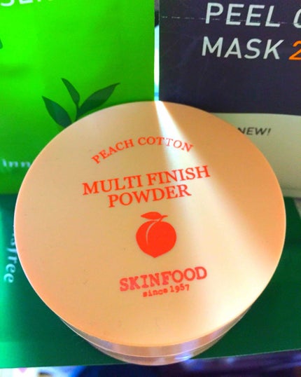 ピーチコットン マルチフィニッシュパウダー/SKINFOOD/ルースパウダーを使ったクチコミ(1枚目)