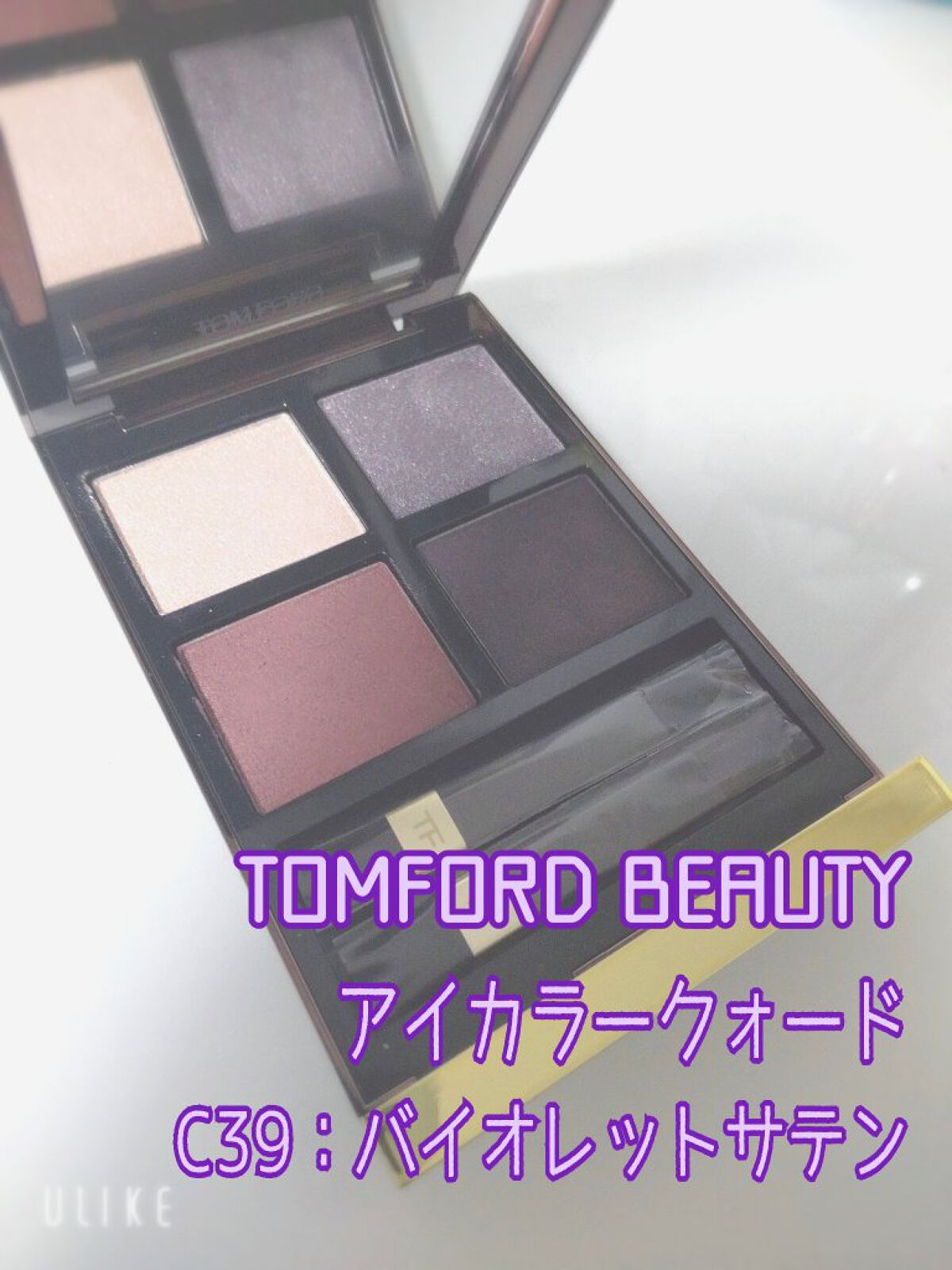 アイ カラー クォード/TOM FORD BEAUTY/アイシャドウパレットを使ったクチコミ（2枚目）