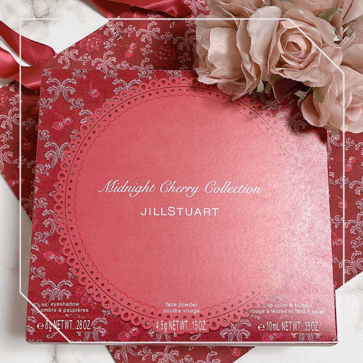 ジルスチュアート ミッドナイトチェリー コレクション/JILL STUART/メイクアップキットを使ったクチコミ(1枚目)