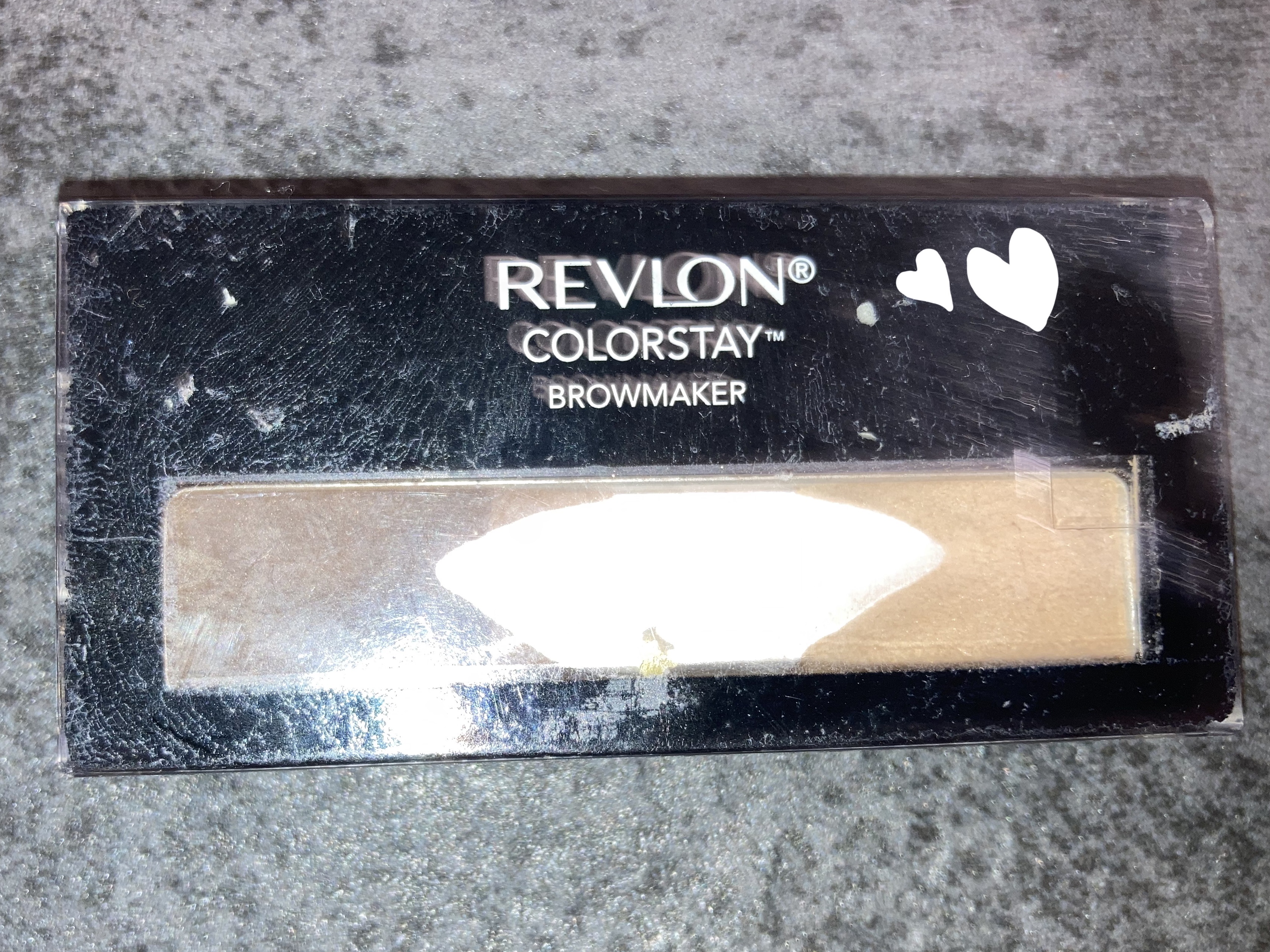 カラーステイ ブロウ メーカー/REVLON/パウダーアイブロウを使ったクチコミ（1枚目）
