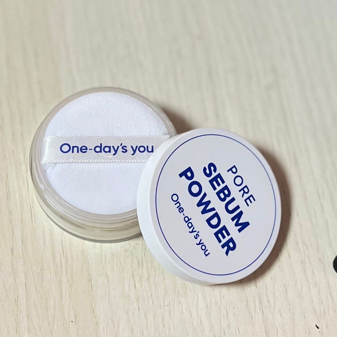 ポアセバムパウダー/One-day's you/ルースパウダーを使ったクチコミ(2枚目)