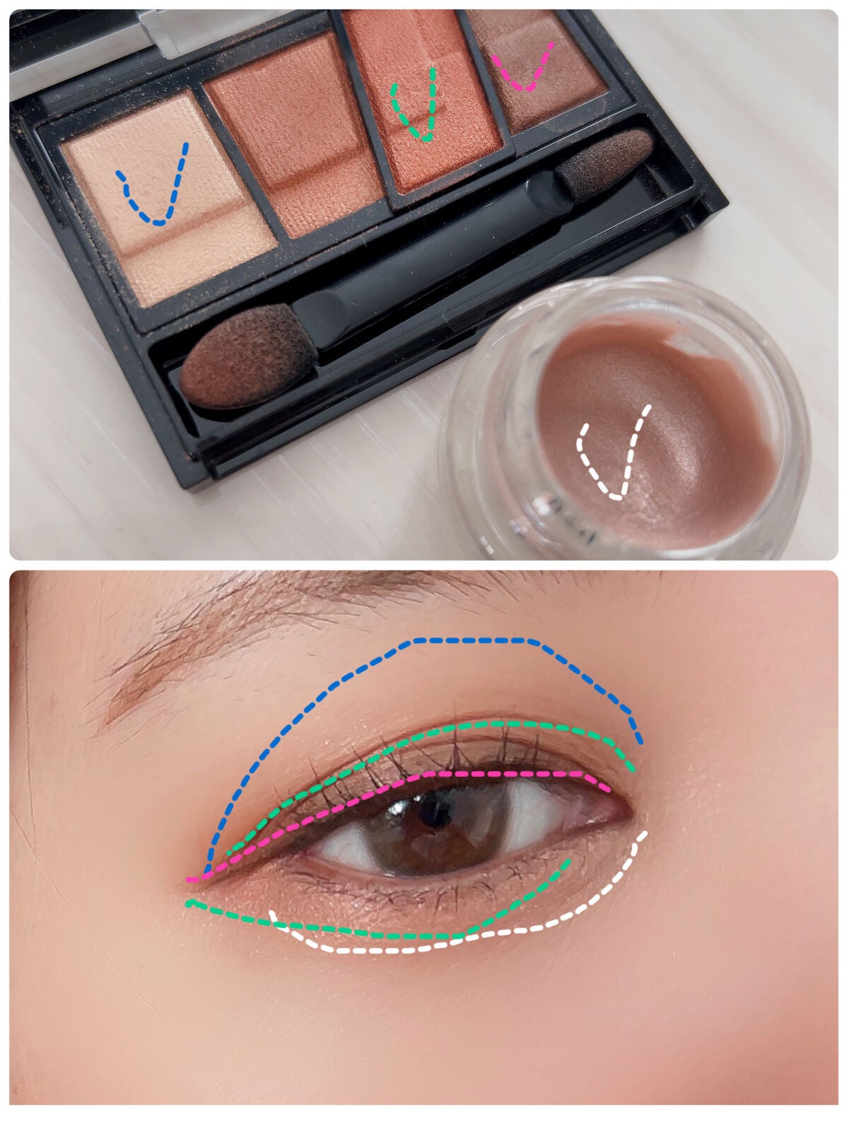 レヨン ジュレアイズ/Elégance/ジェル・クリームアイシャドウを使ったクチコミ(4枚目)