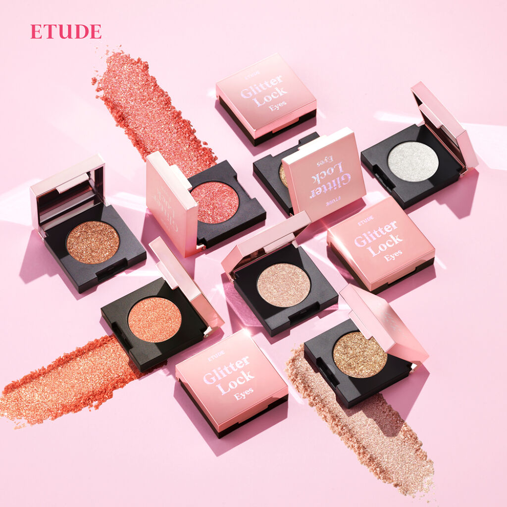 グリッターロックアイズ/ETUDE/単色アイシャドウを使ったクチコミ（1枚目）