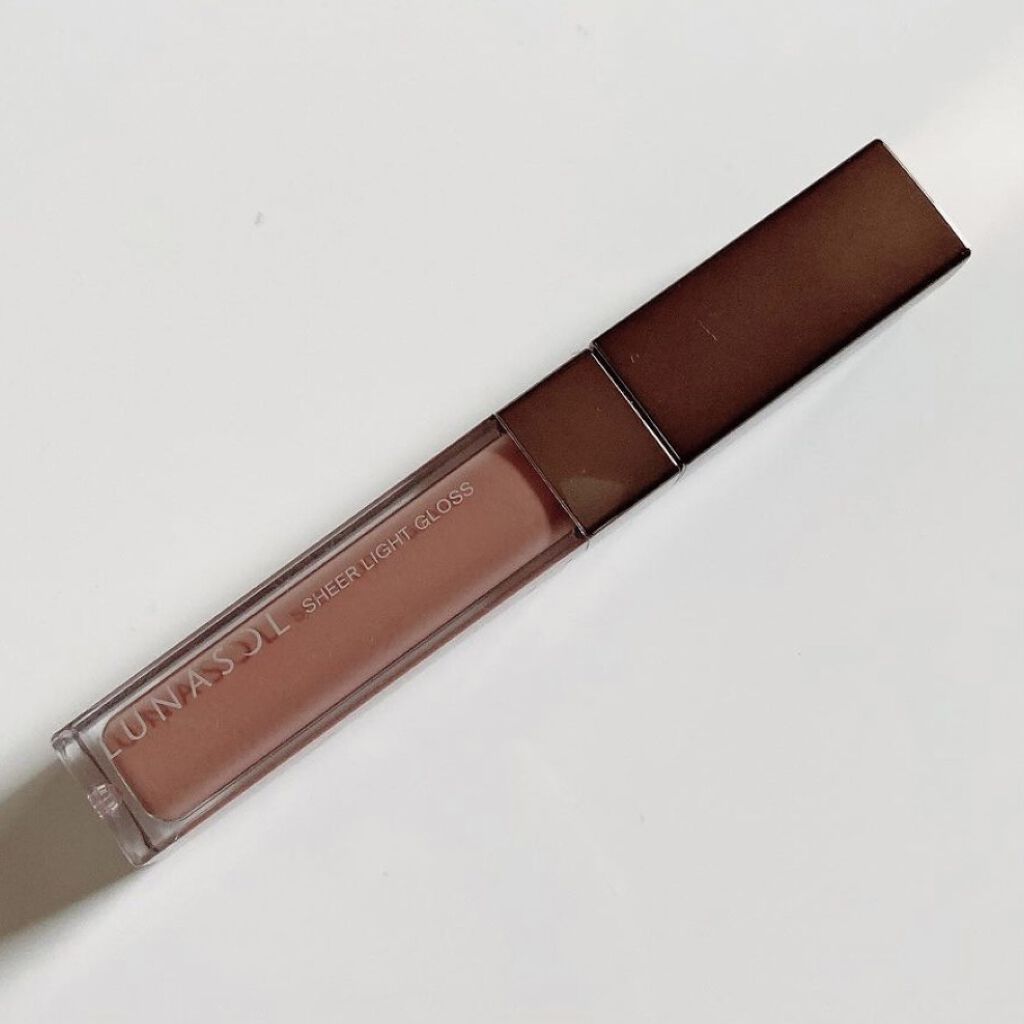 LUNASOL シアーライトグロスのクチコミ「商品名💄
LUNASOL ルナソル
シアーライトグロス

カラー💄
EX07 ピンクベージュ..」（2枚目）